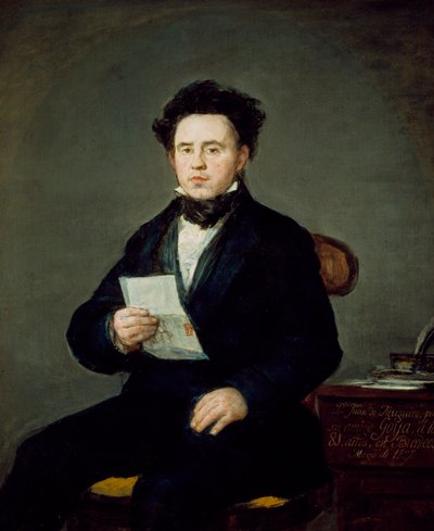 Porträt von Juan Bautista de Muguiro von Francisco de Goya